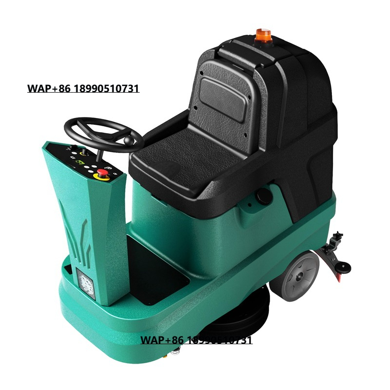 Industrial Floor Scrubber - Industrial Cleaning Equipment Floor Scrubber Driving