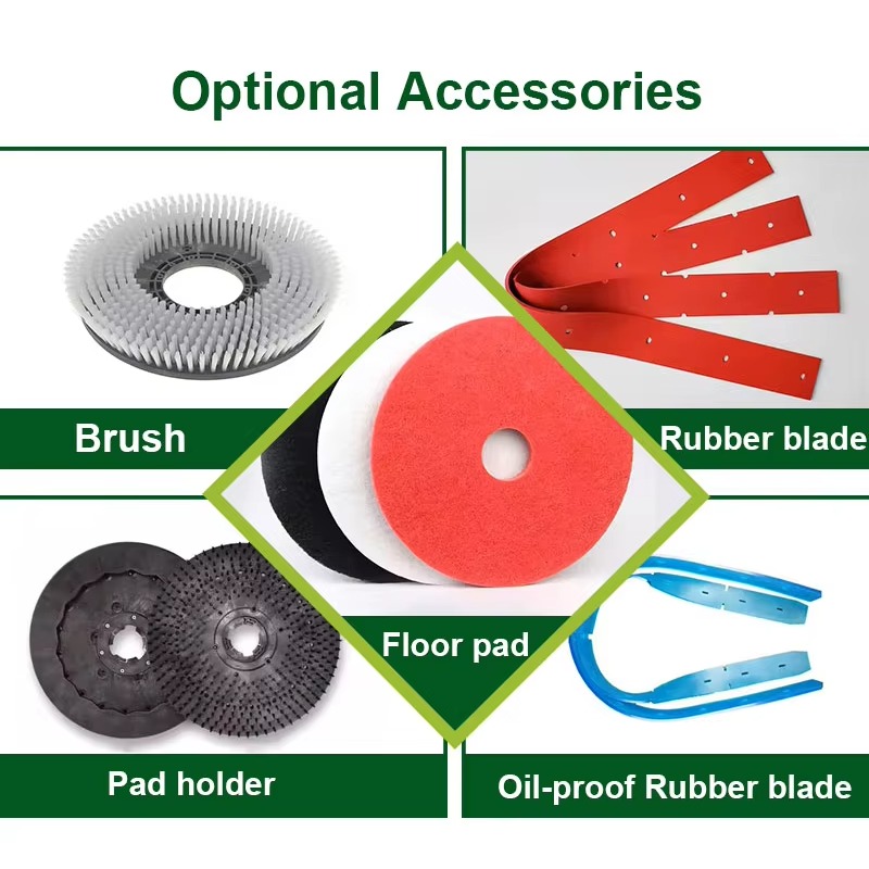Industrial Floor Scrubber - LVTONG Industrial Washing Equipment Tile Scrubber