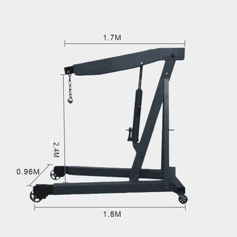 3 Ton Engine Crane 3T Car Engi - огляд і ціна Heavy Equipment Jack Stands