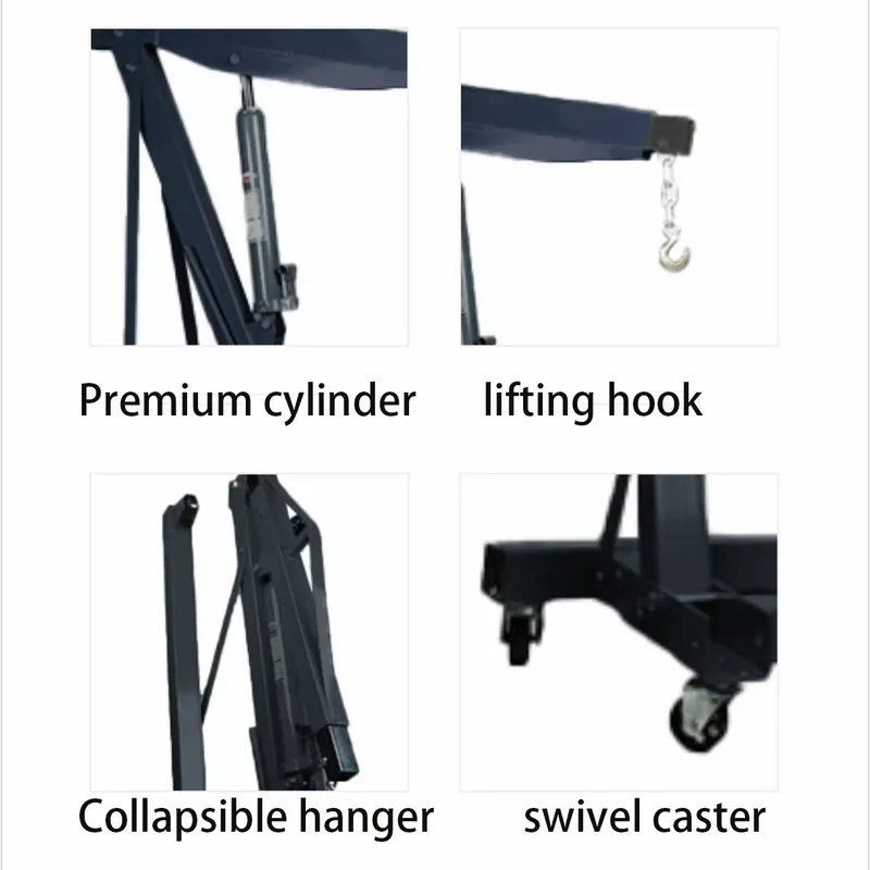 3 Ton Engine Crane 3T Car Engi - огляд і ціна Heavy Equipment Jack Stands
