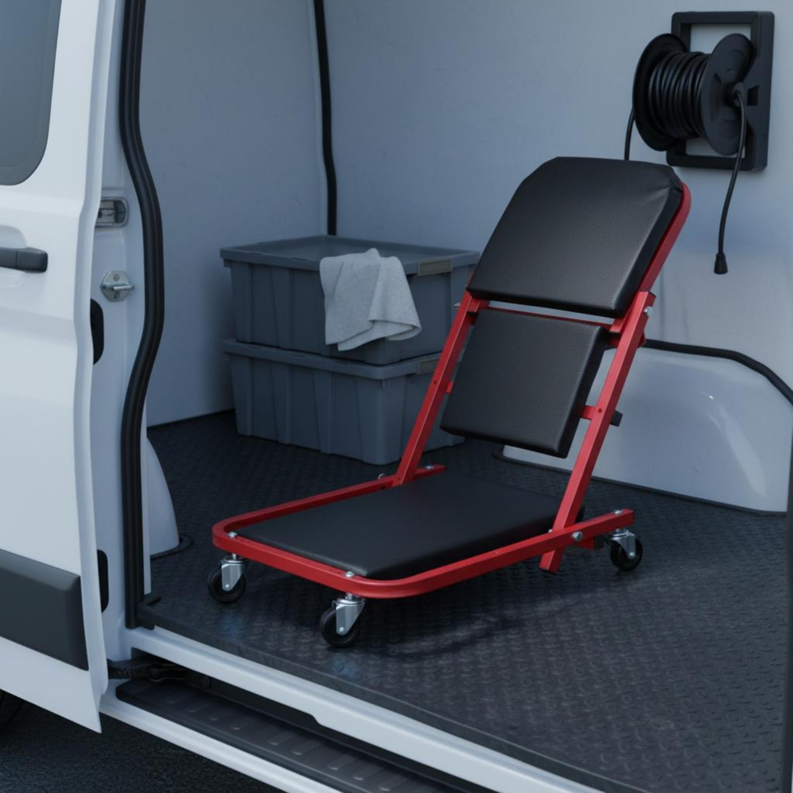 Folding Creeper Seat Foldable  - огляд і ціна Heavy Equipment Garage