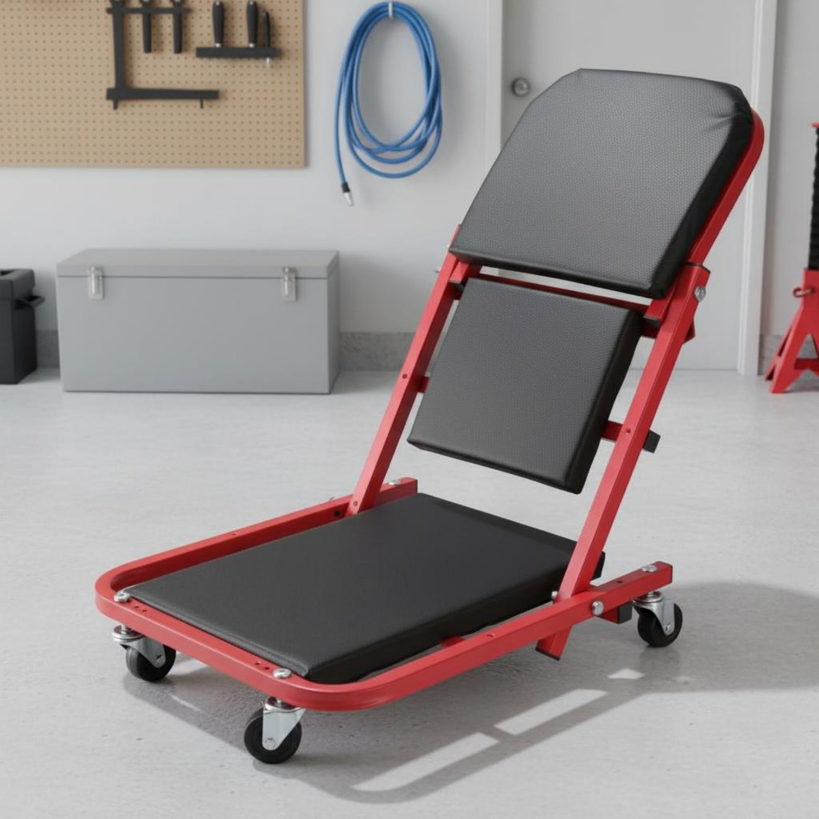 Folding Creeper Seat Foldable  - огляд і ціна Heavy Equipment Garage