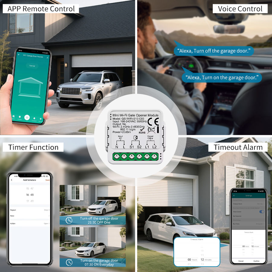 Tuya Smart WiFi or Zigbee Gara - огляд і ціна Heavy Equipment Garage