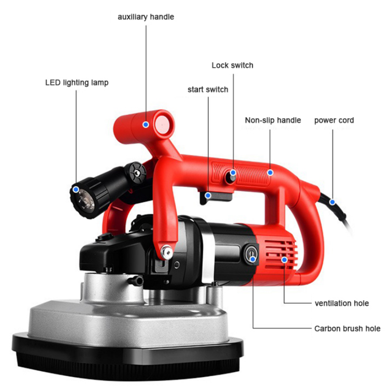 Hand-held Four Head Floor Grin - огляд і ціна Floor Grinding Machine