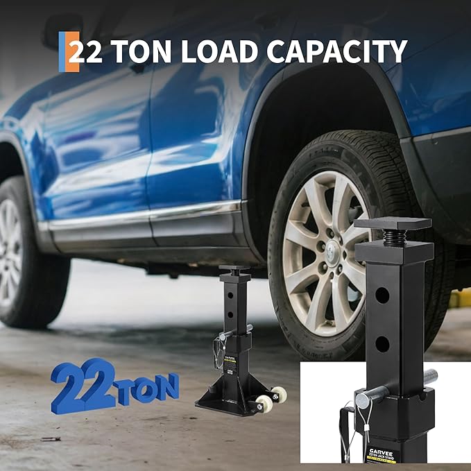 22 Ton Jack Stands,Heavy Duty  - огляд і ціна Heavy Equipment Jack Stands