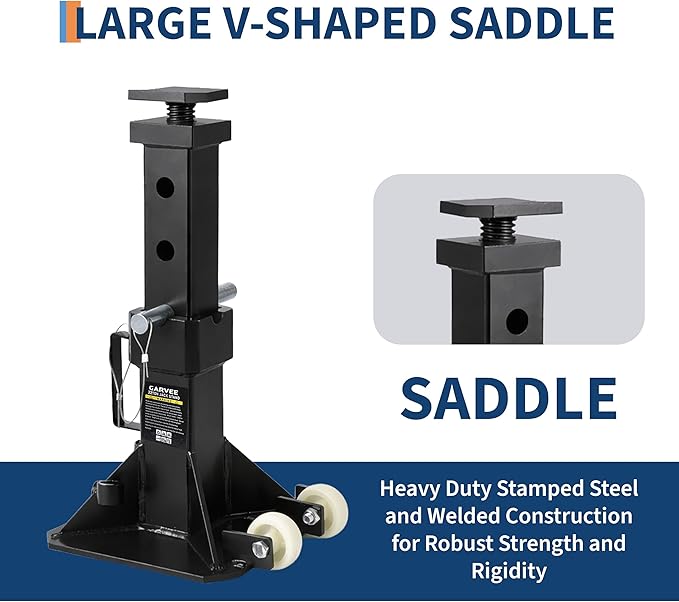 22 Ton Jack Stands,Heavy Duty  - огляд і ціна Heavy Equipment Jack Stands