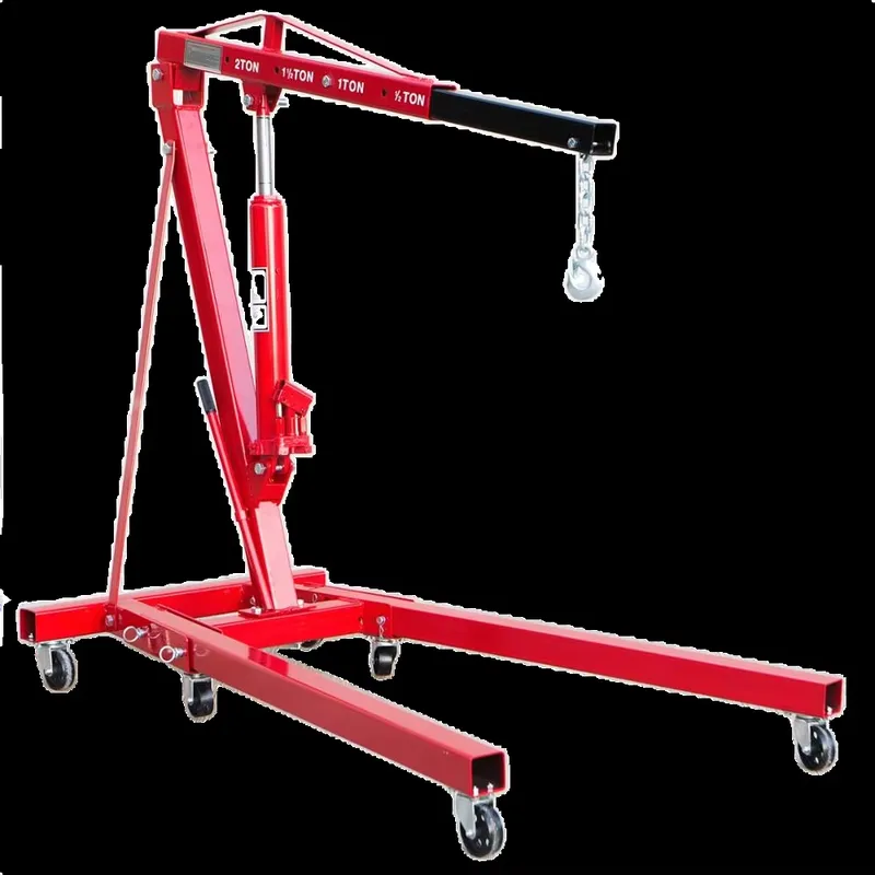 2 Ton Hydraulic Folding Engine - огляд і ціна Heavy Equipment Jack Stands