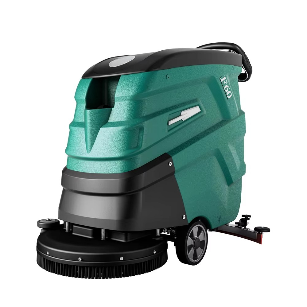 Hand Push Self Propelled Floor - огляд і ціна Industrial Floor Scrubber